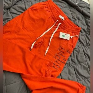 PJ Salvage Orange Pants